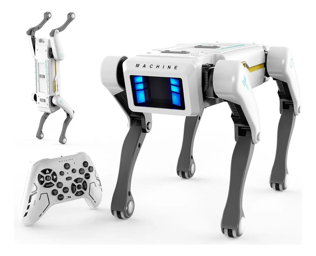 Cachorro Robô Inteligente Smart Pet Dogbot Cachorro Colorido